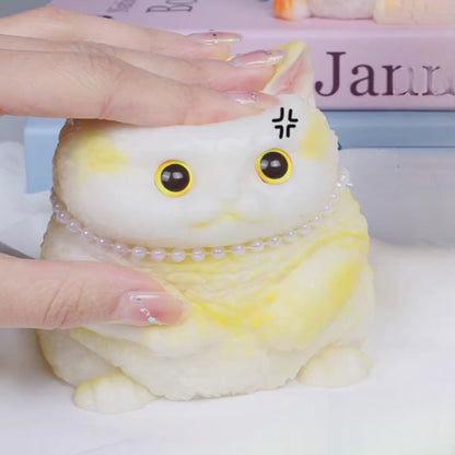 Chonk Cat Squishy ｜Siamese – Stress-Relief Furball